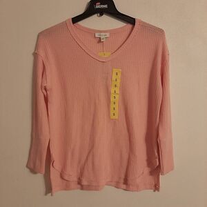 Vintage America peachy pink small top